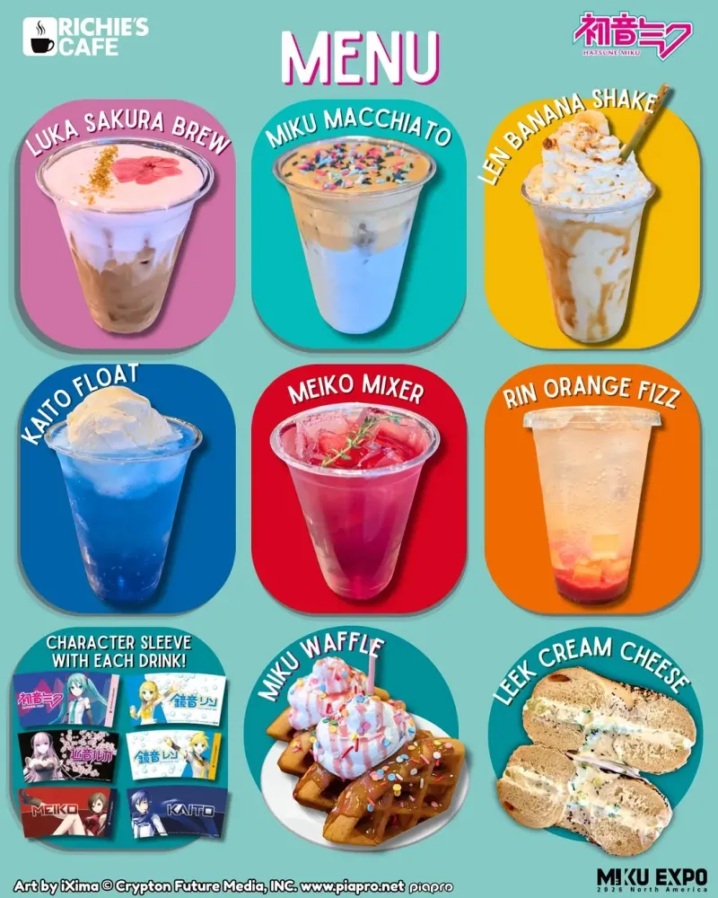 Hatsune Miku x Richie's Cafe, Philadelphia | Richie's Cafe at Mato
