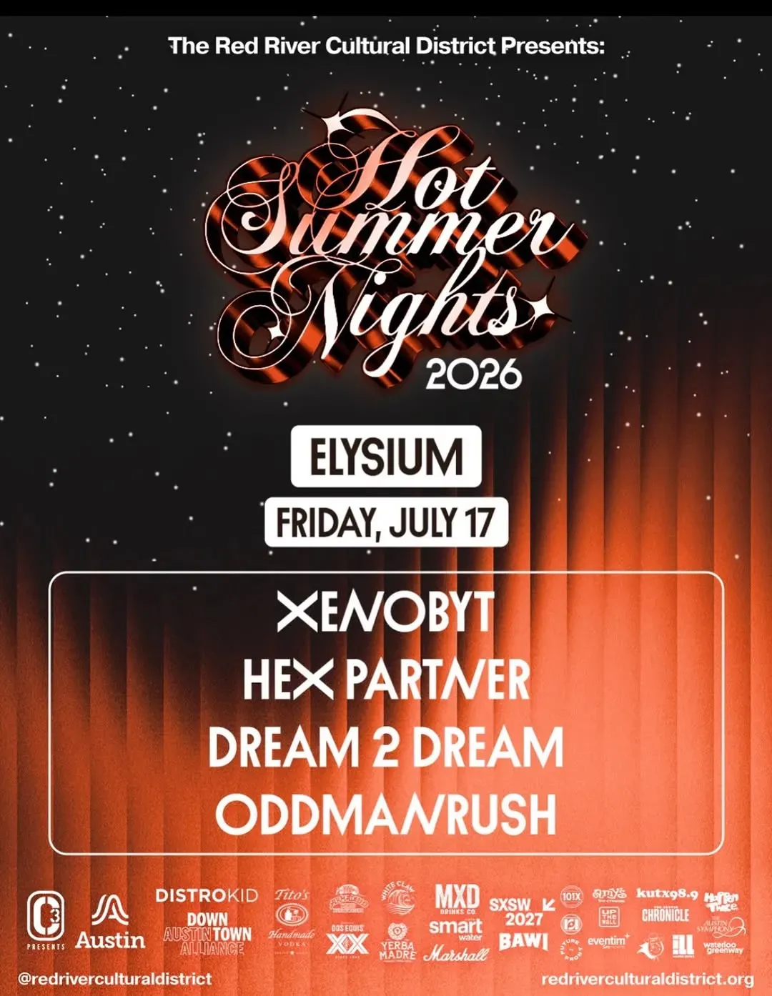 アート・デザイン・音楽 RC SUCCESSION 4 SUMMER NIGHTS HIBIYA Hot Summer Nights: Elysium in Austin | Mato