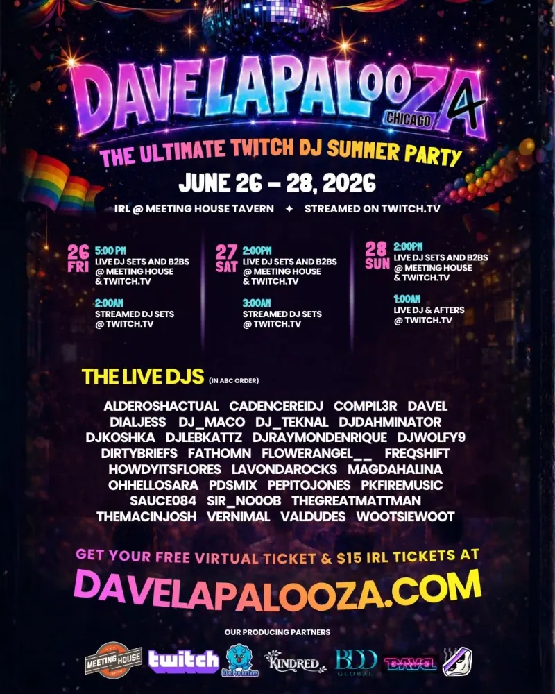 Davelapalooza 4: Sunday, Chicago | Meeting House Tavern at Mato events