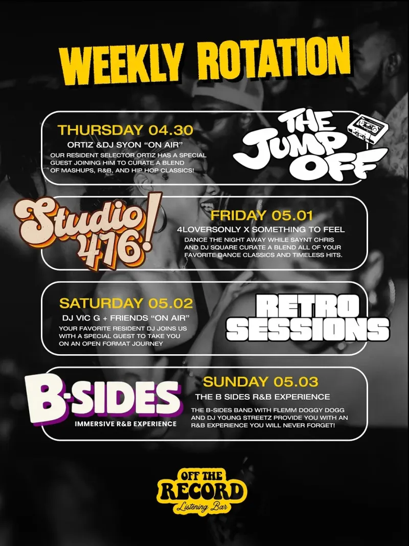 B-Sides R&B Live Experience, Houston | Off The Record Houston at