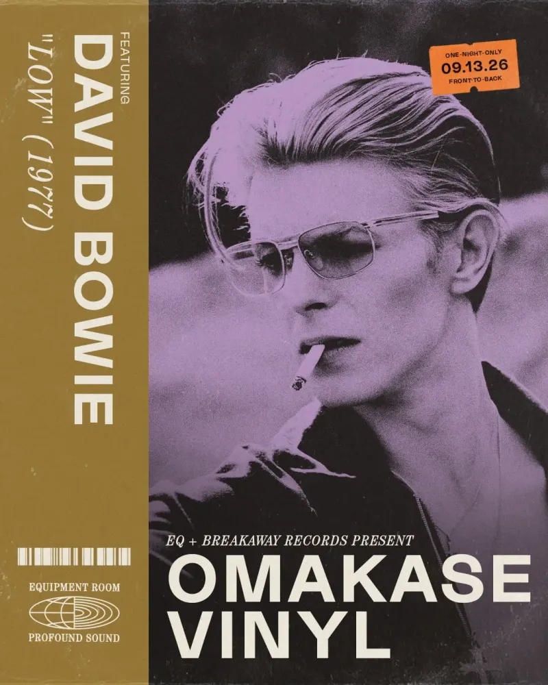 Omakase Vinyl: David Bowie at Equipment Room in Austin | Mato