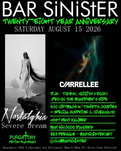 Bar Sinister 28th Anniversary at Bar Sinister
