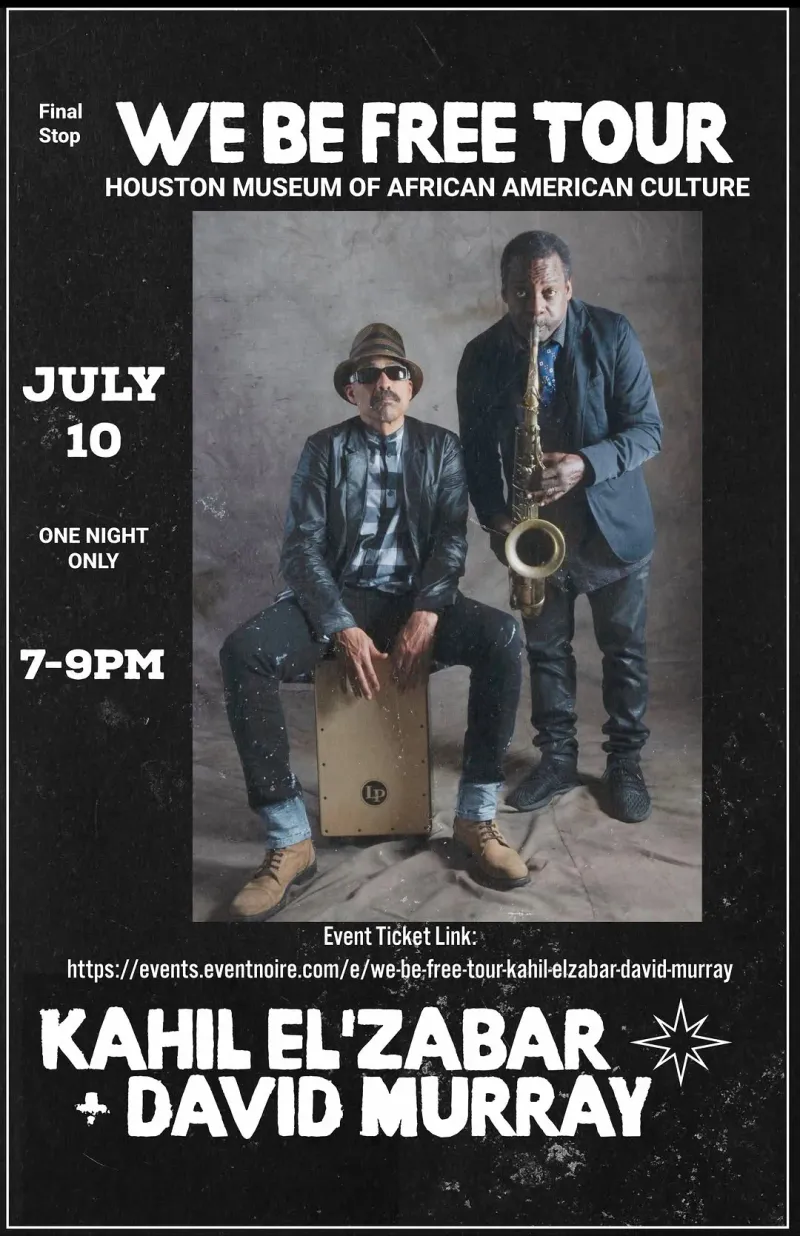 Kahil El'Zabar & David Murray at HMAAC in Houston | Mato