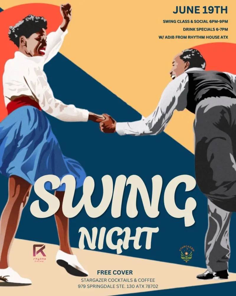 Lindy Swing Night at Stargazer Bar in Austin | Mato
