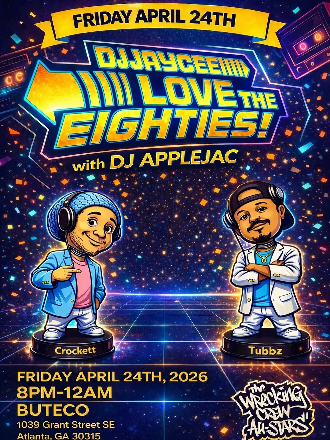 I Love the 80s!, Atlanta | Buteco at Mato events