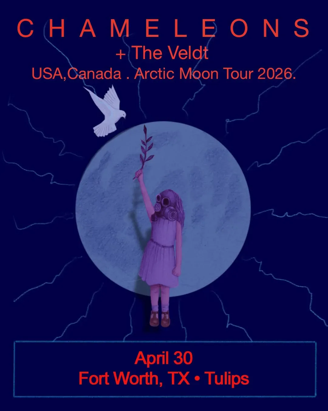 The Chameleons & The Veldt, Fort Worth | Tulips FTW at Mato events