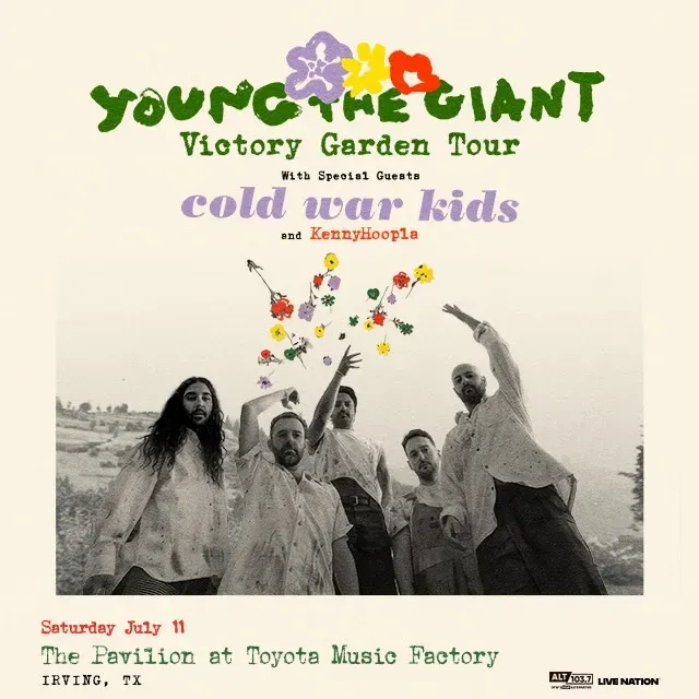 Young the Giant, Dallas | The Pavilion at Toyota Music Factory at