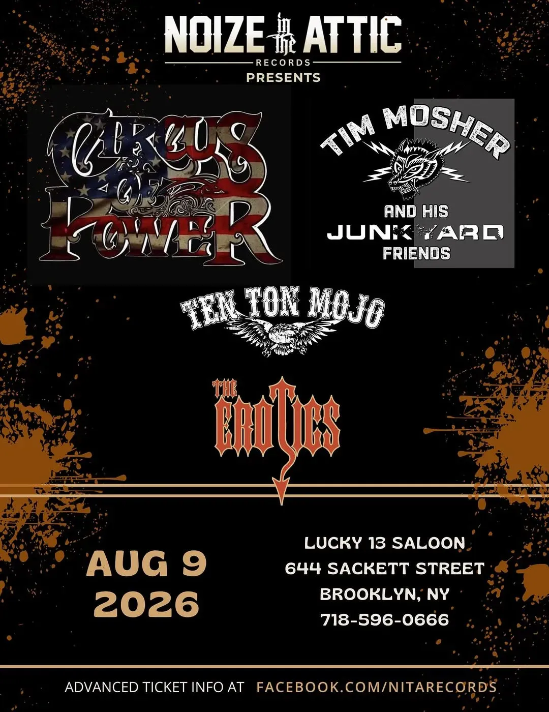 Circus of Power & Ten Ton Mojo in New York | Mato