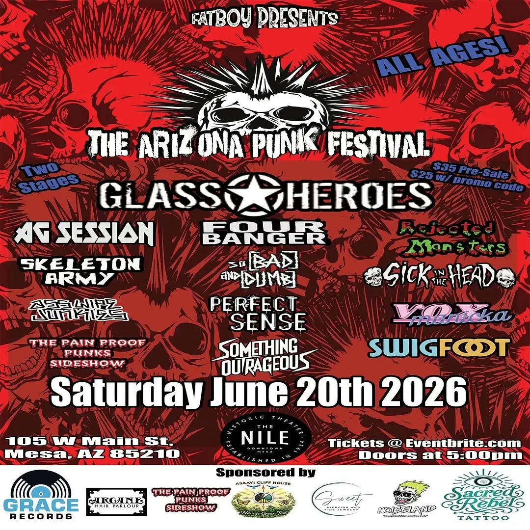 The Arizona Punk Festival, Phoenix | The Nile at Mato events